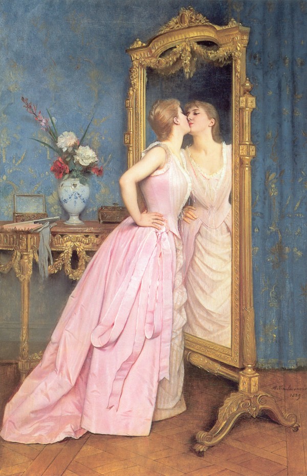 The Last Glance in the Mirror by Giovanni Boldini